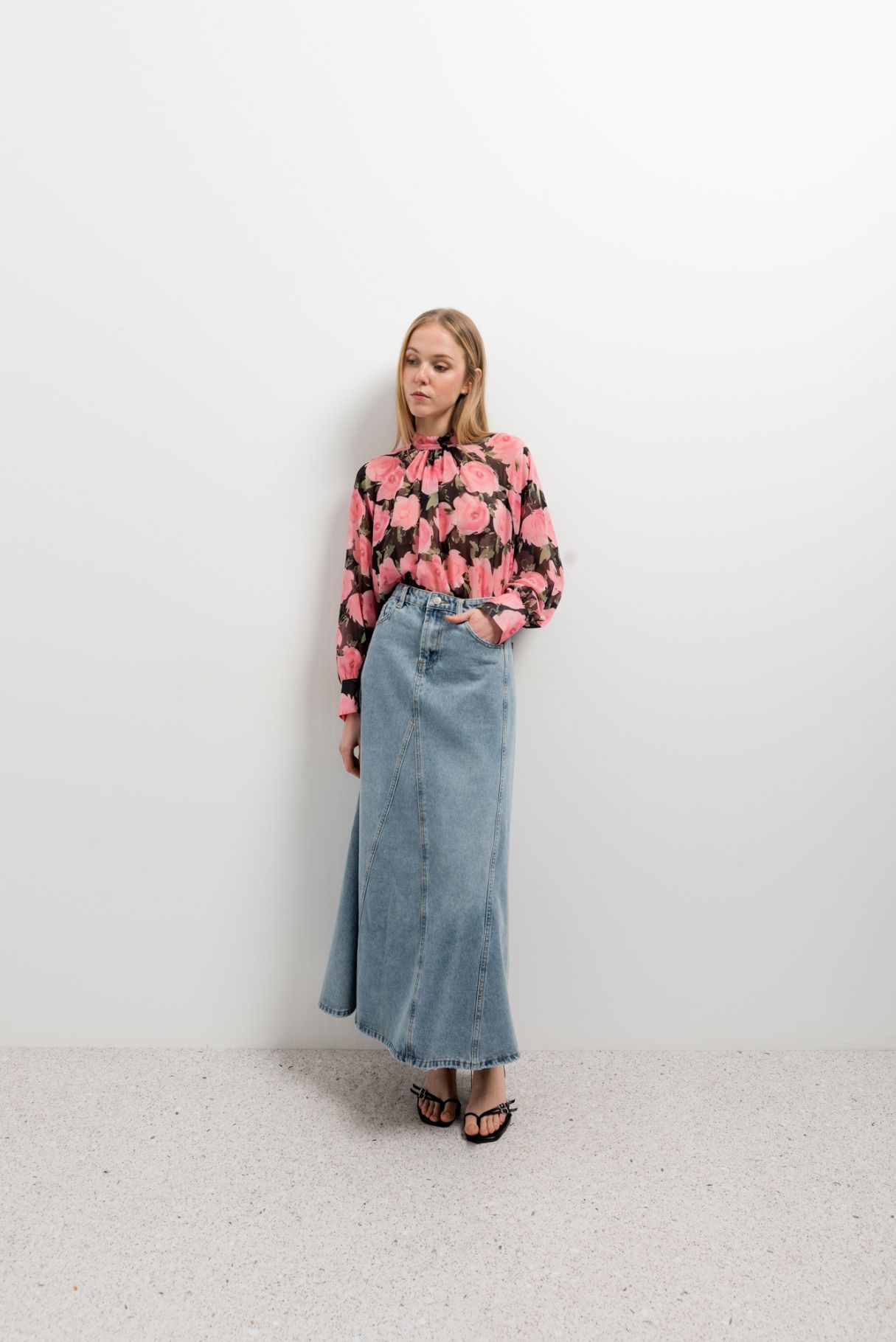 BLUSA STAMPATA