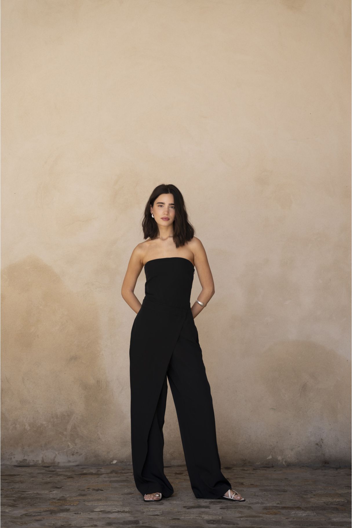 COMBINAISON AVEC PANTALON WRAP