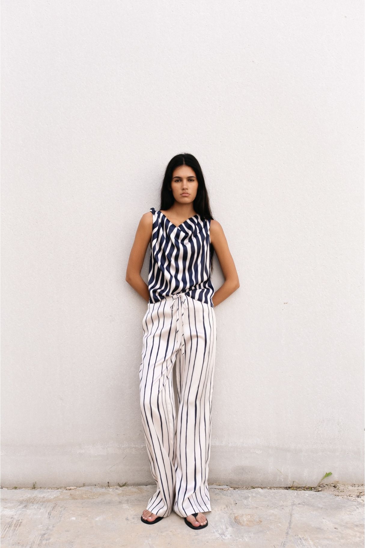 PANTALON SATINADO ESTAMPADO