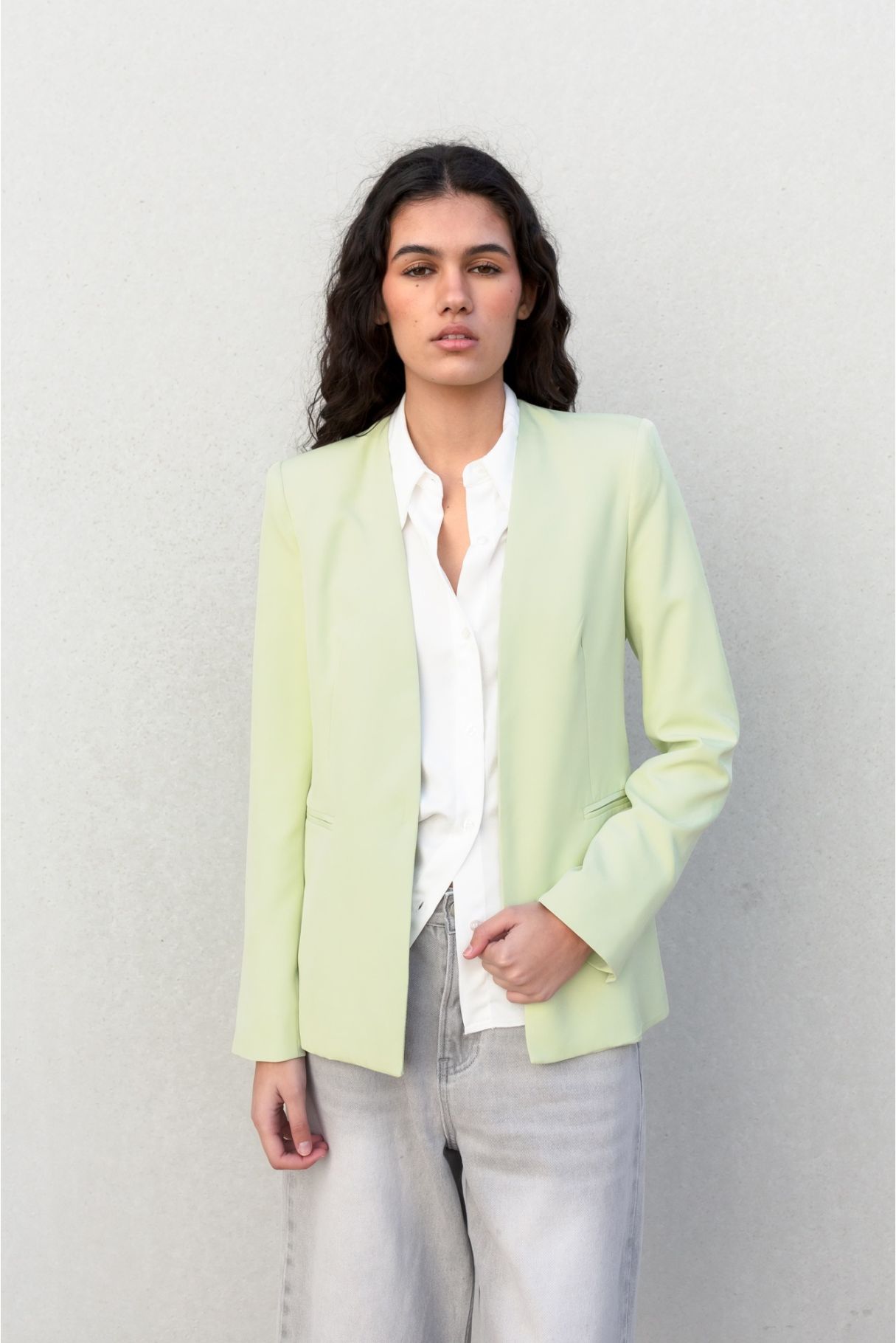 BLAZER OHNE KLAPPE