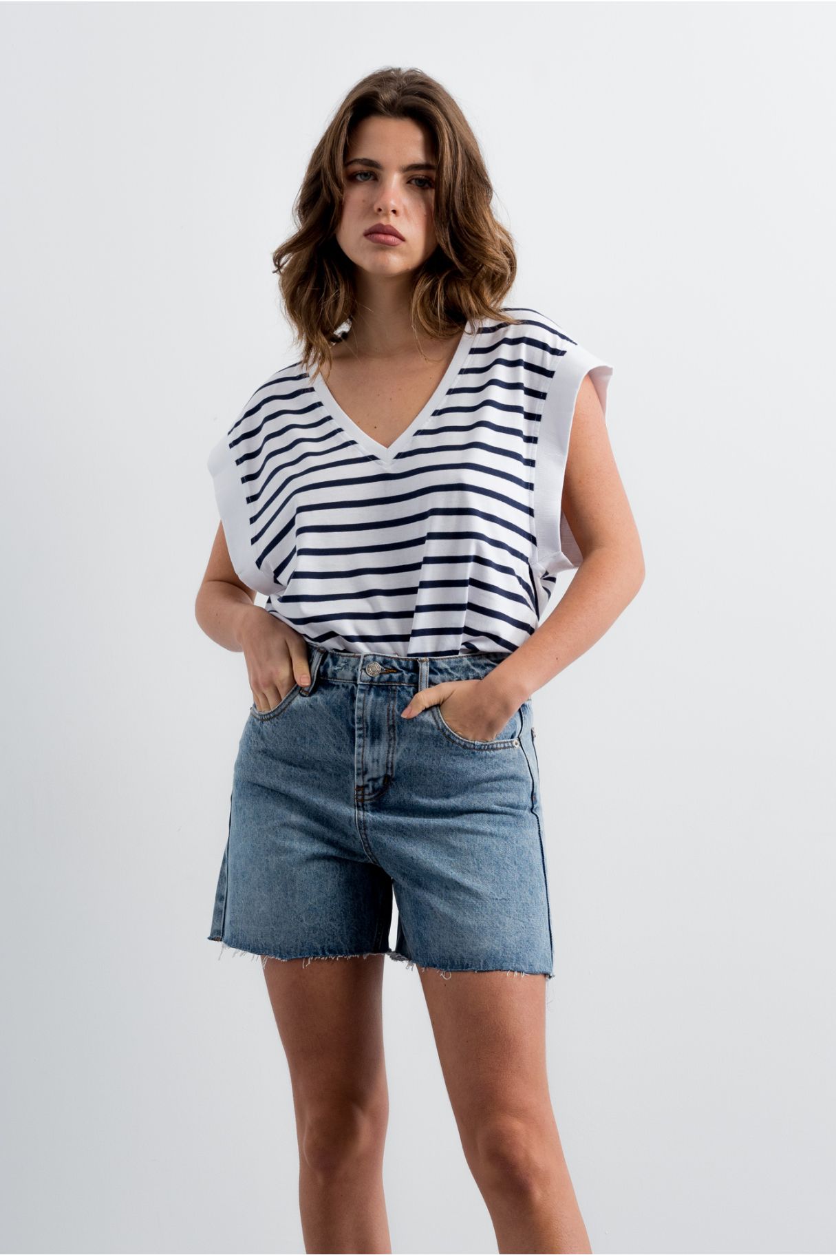 BERMUDA IN DENIM