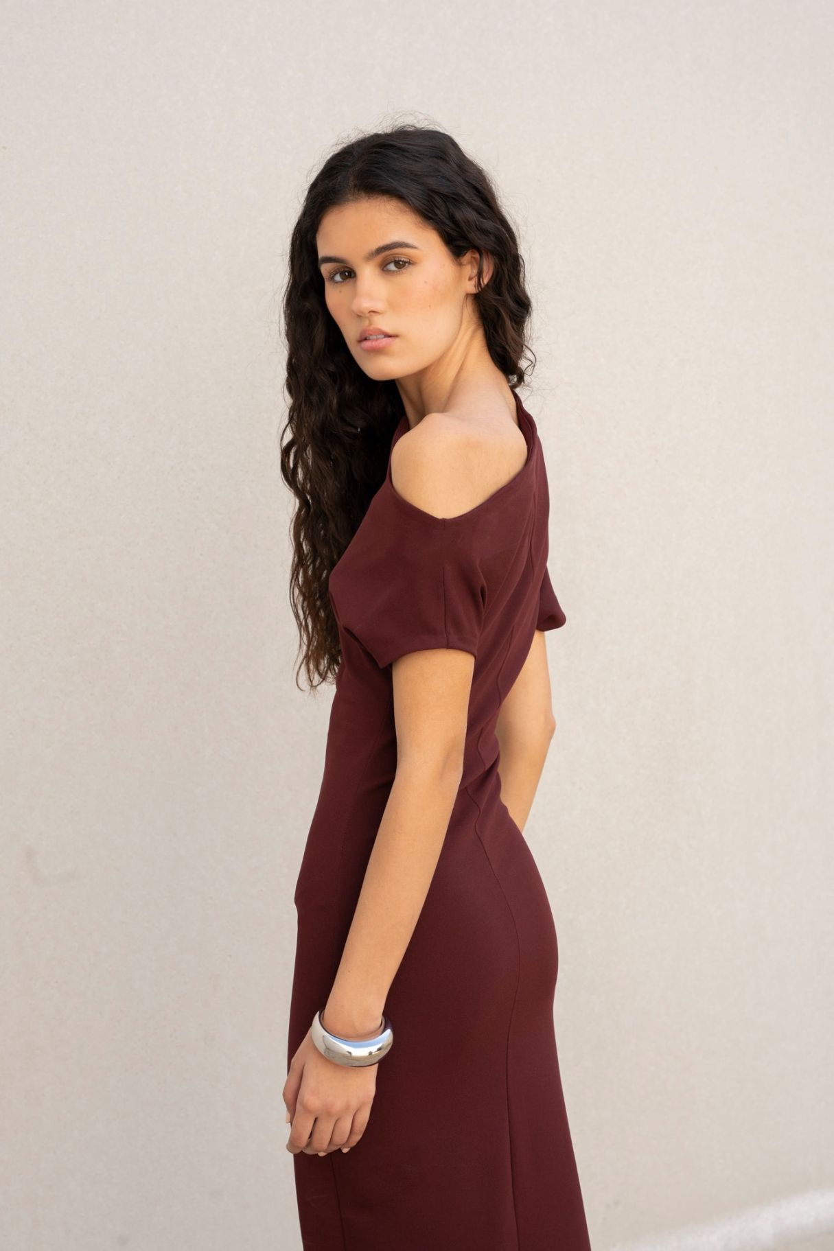 VESTIDO ASIMETRICO