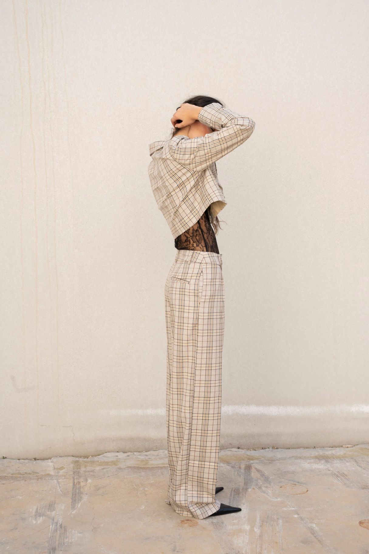 PANTALONI A QUADRI