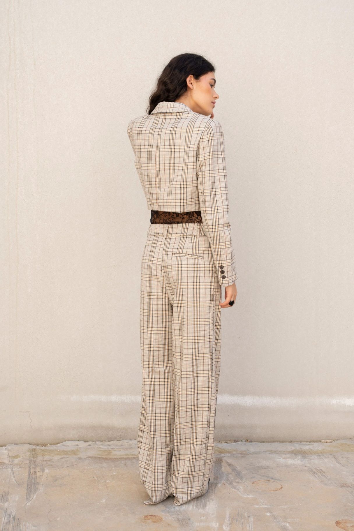 PANTALONI A QUADRI
