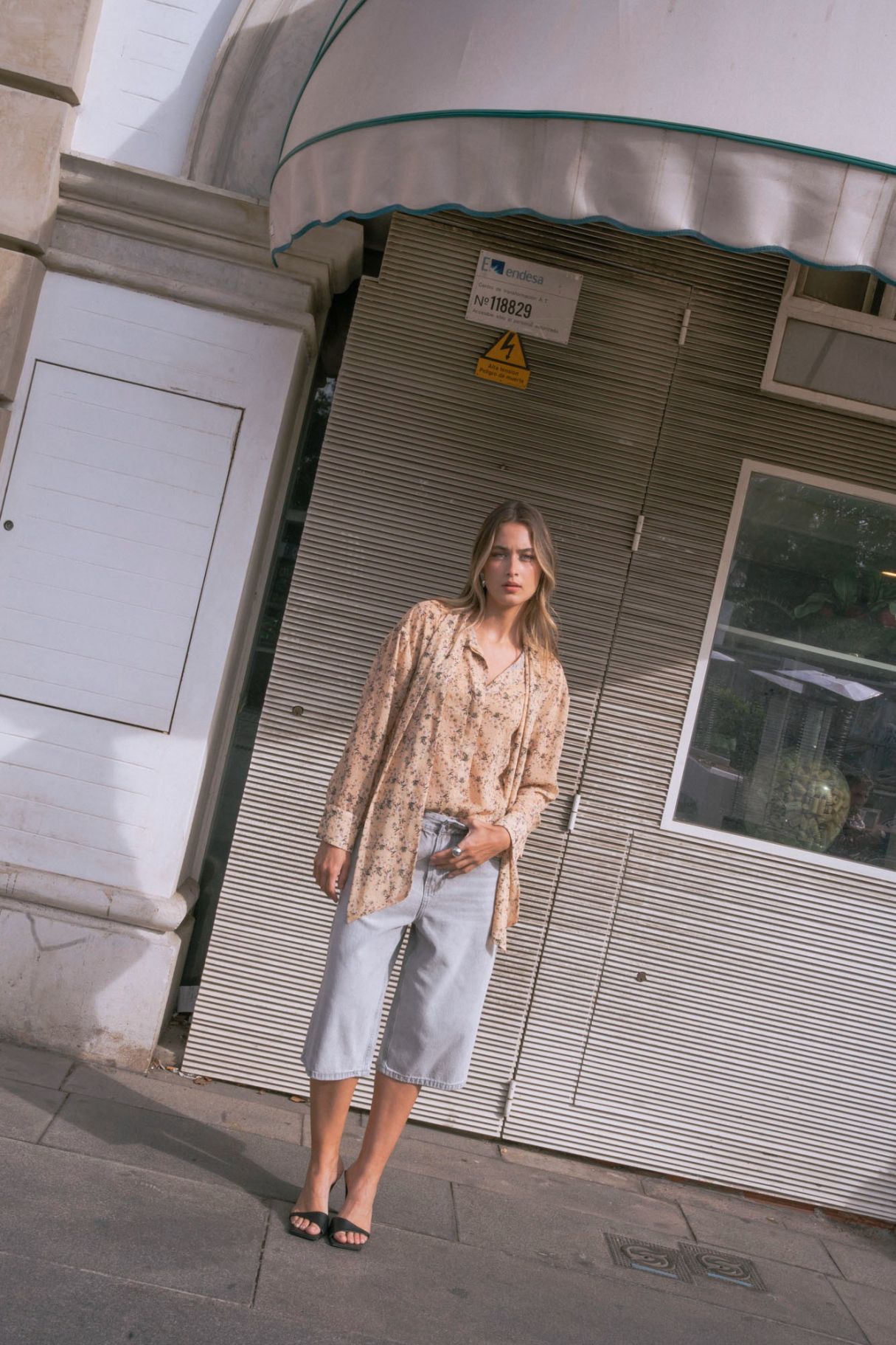BERMUDA DENIM OVERSIZE