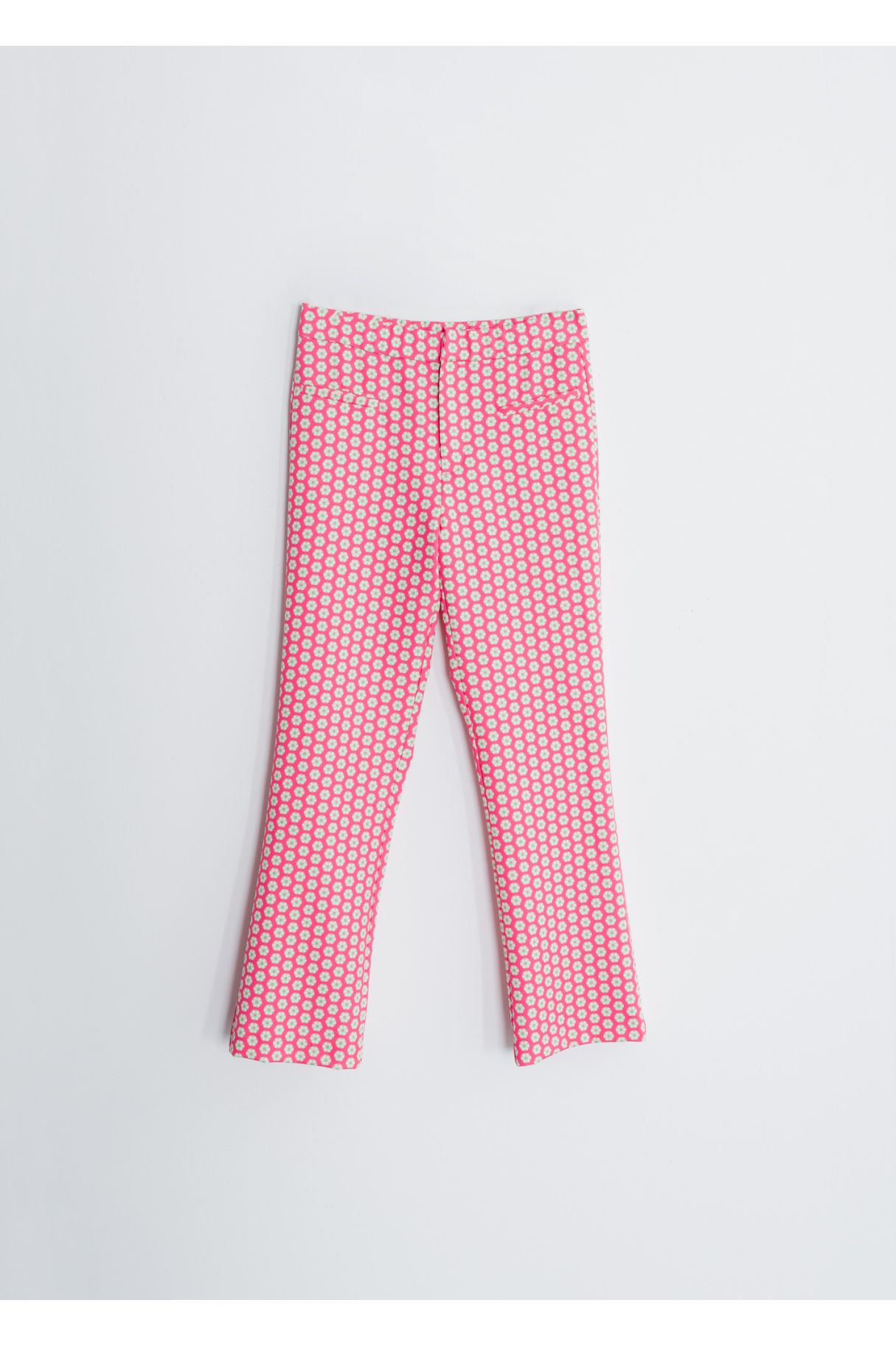PANTALON À IMPRIMÉ FLORAL