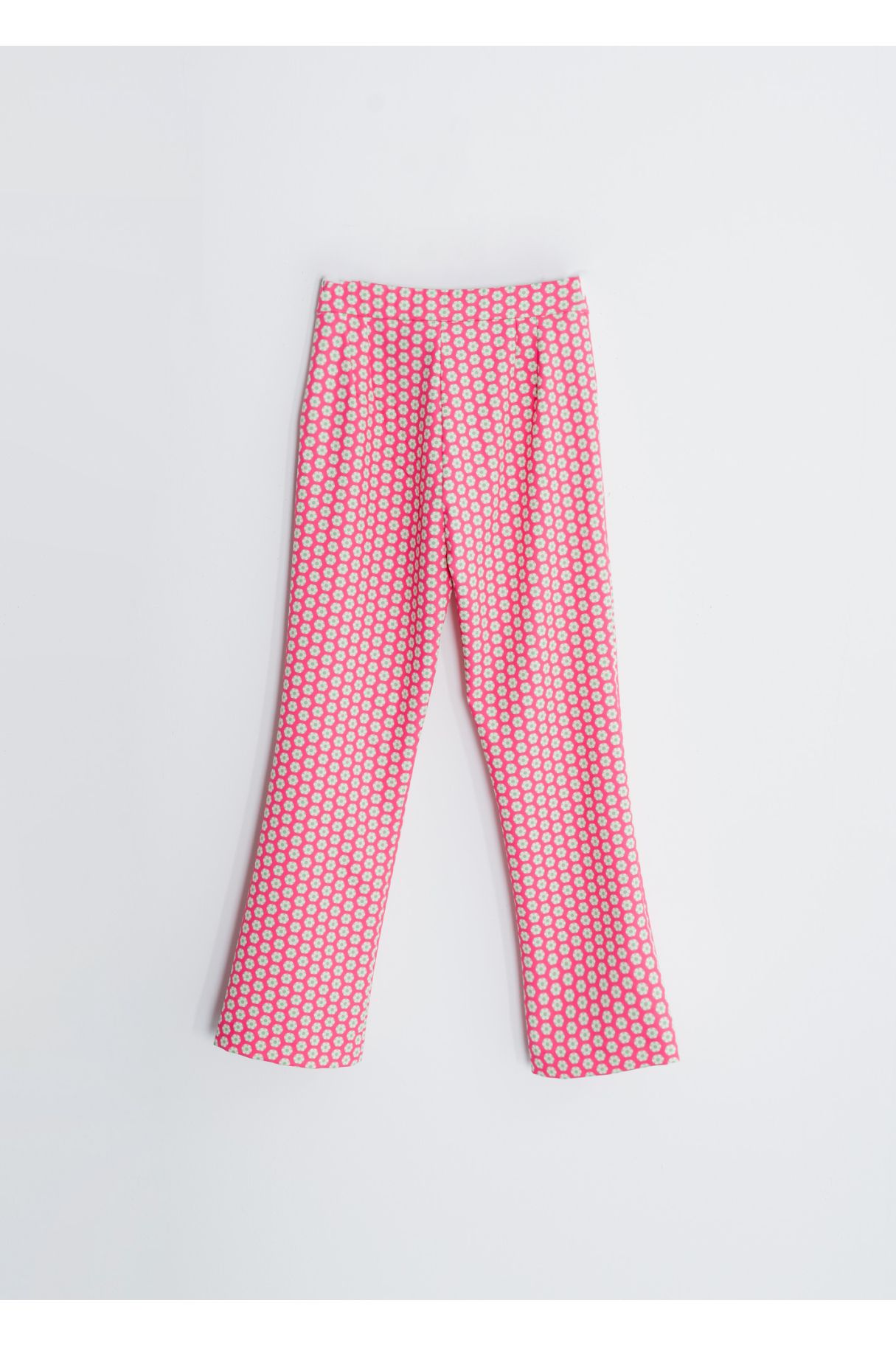 PANTALON À IMPRIMÉ FLORAL