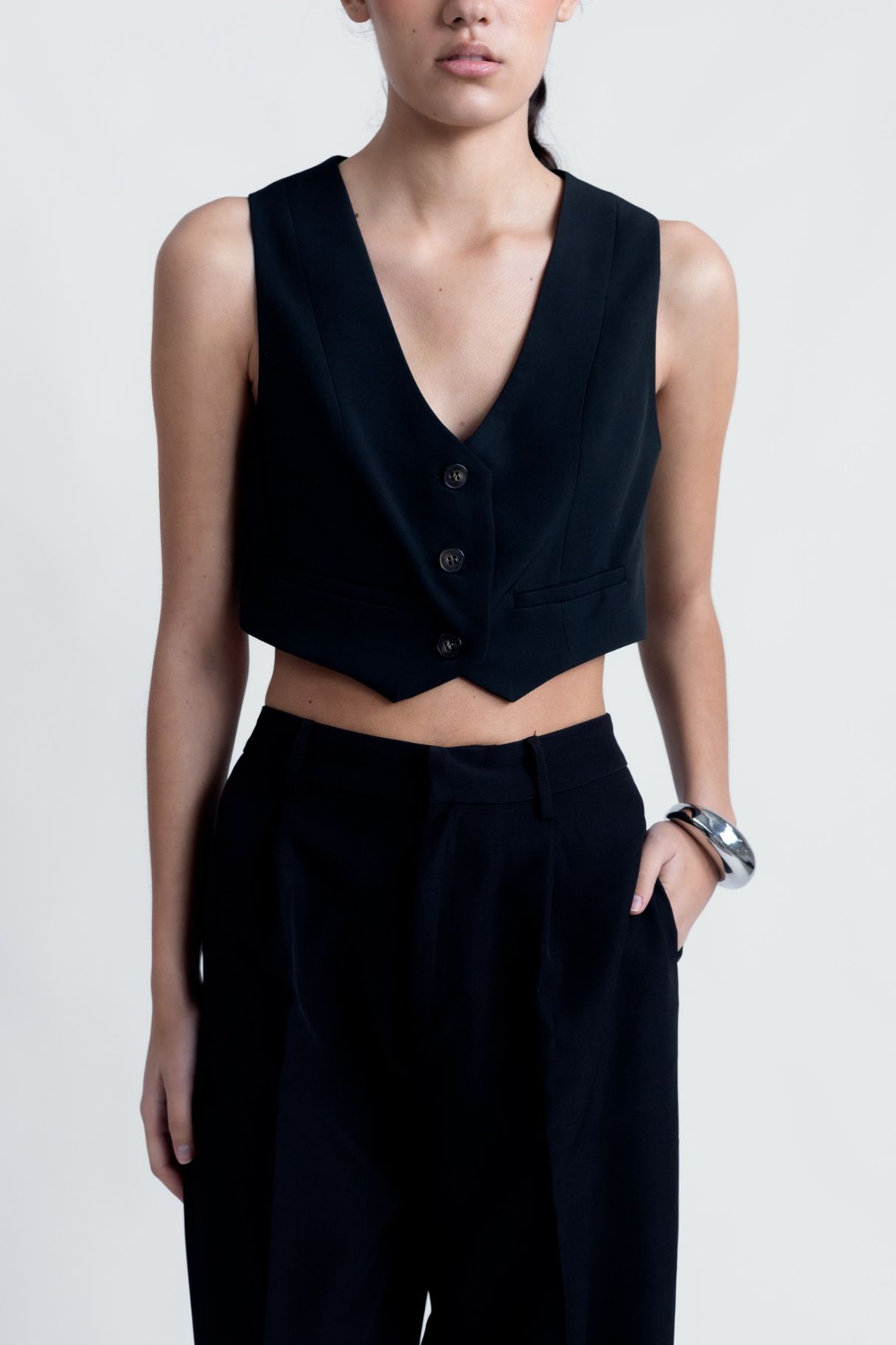 PANTALON PLIEGUES
