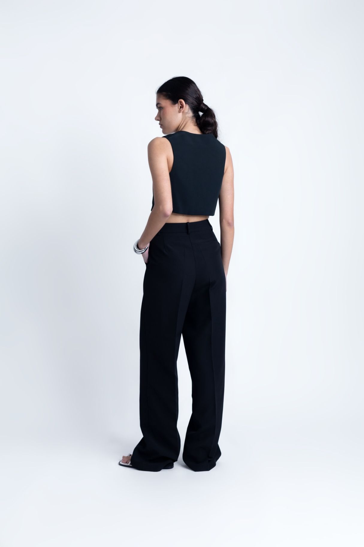 PANTALON PLIEGUES