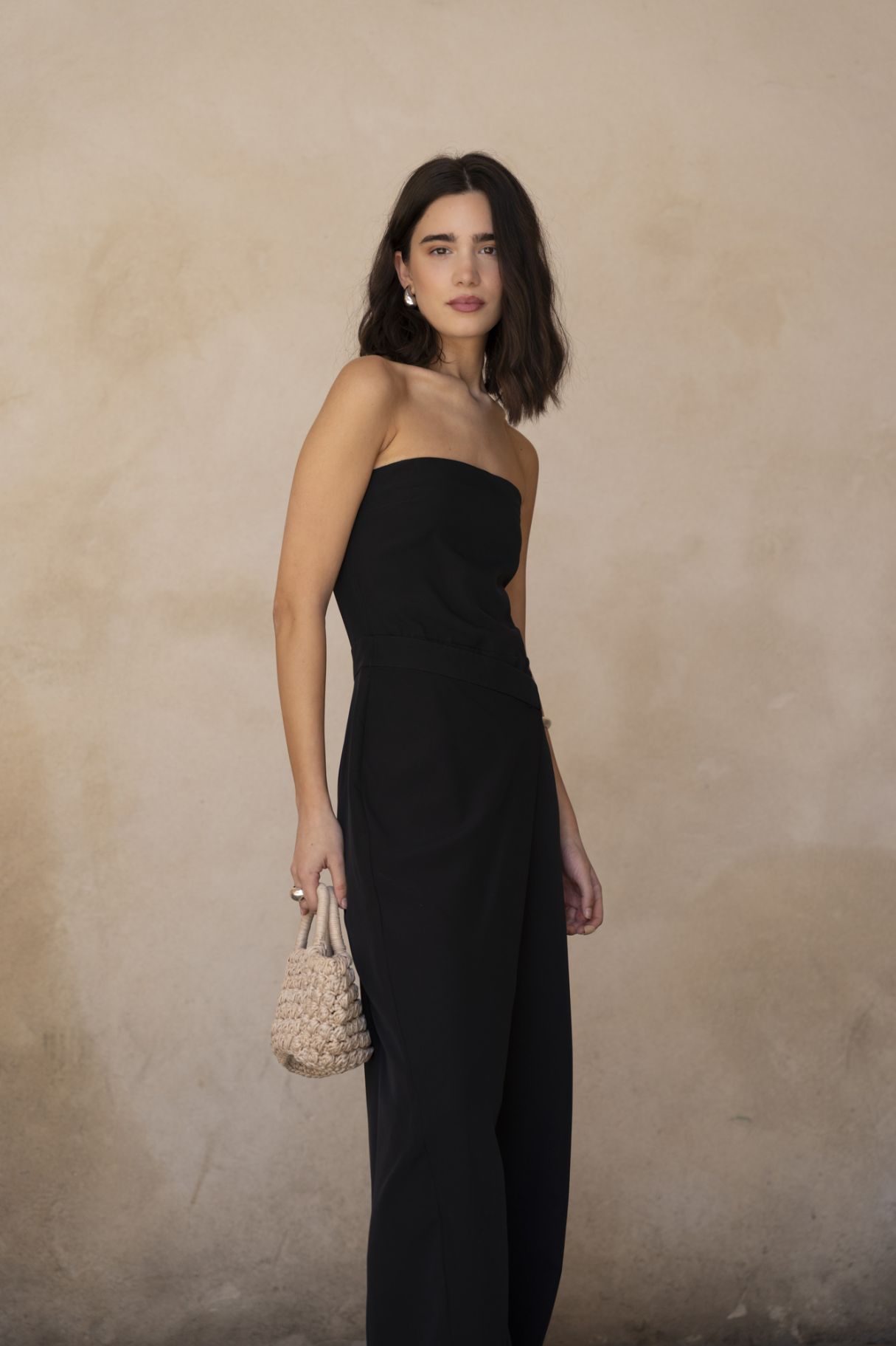 COMBINAISON AVEC PANTALON WRAP
