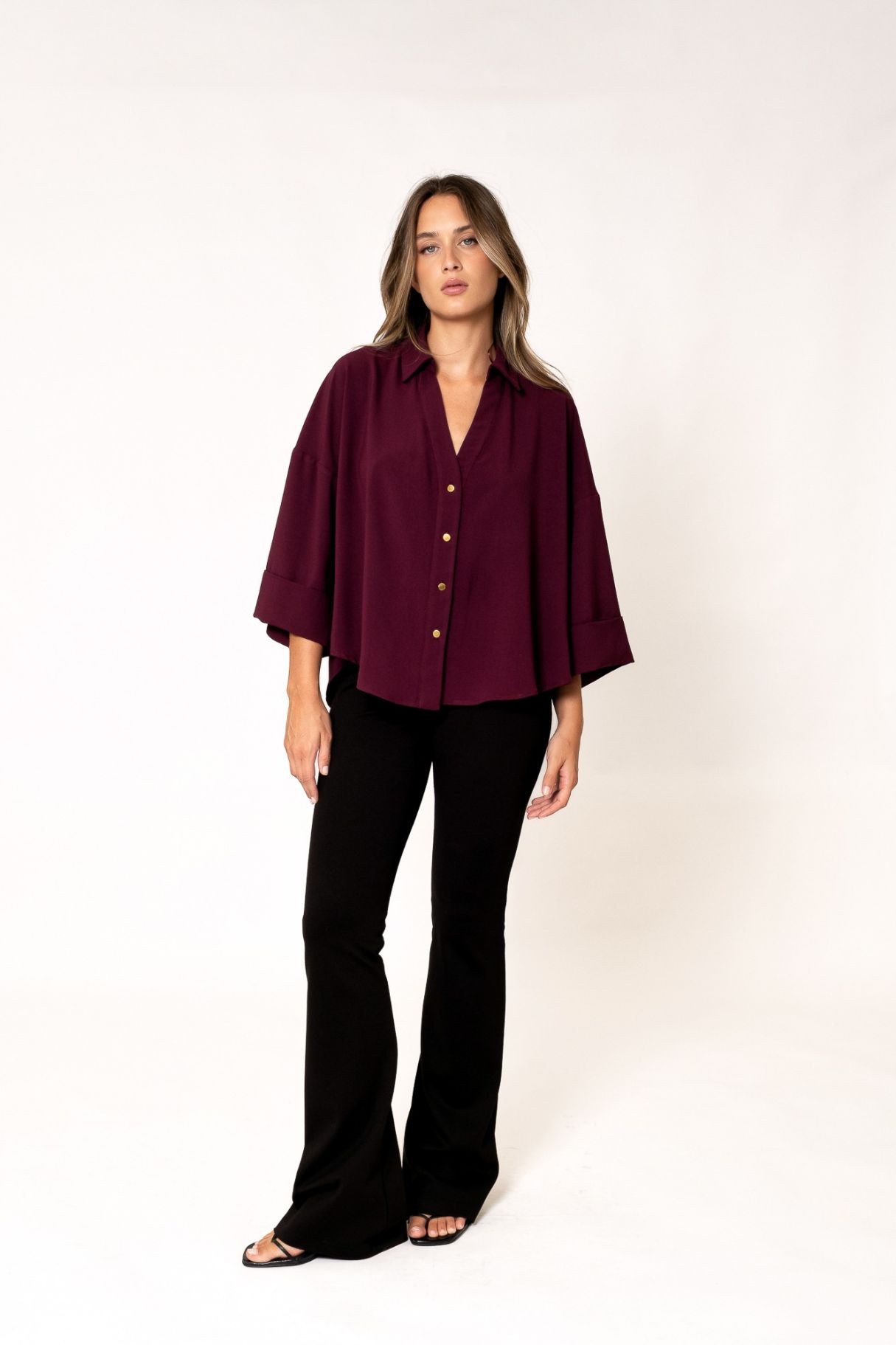CAMISA MANGA ANCHA