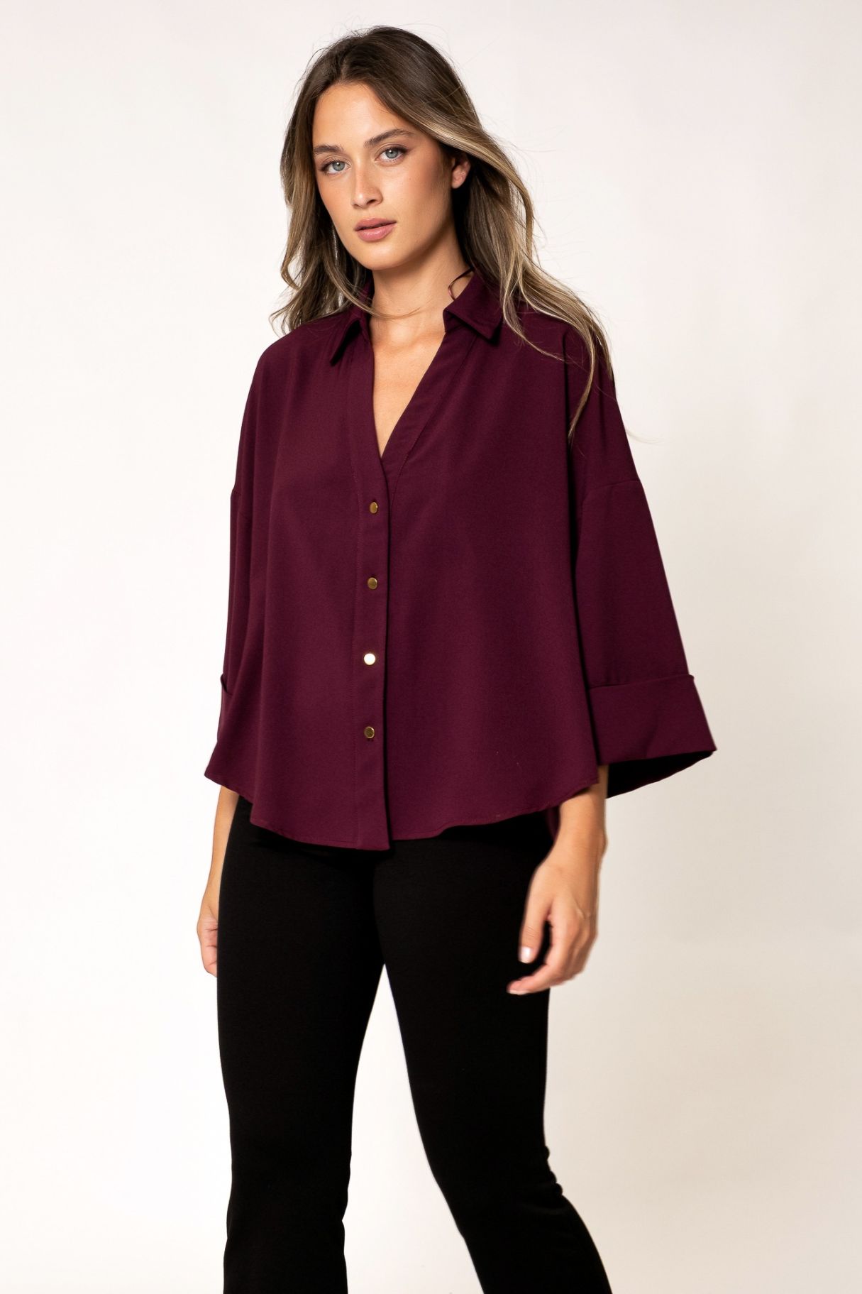 CAMISA MANGA ANCHA
