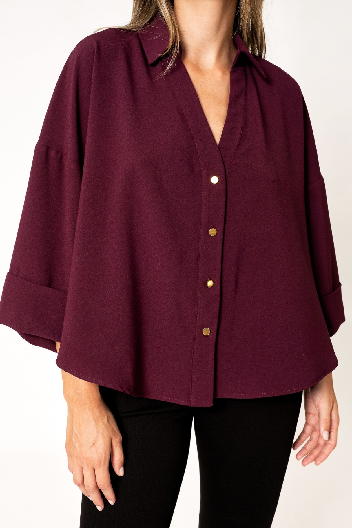 CAMISA MANGA ANCHA