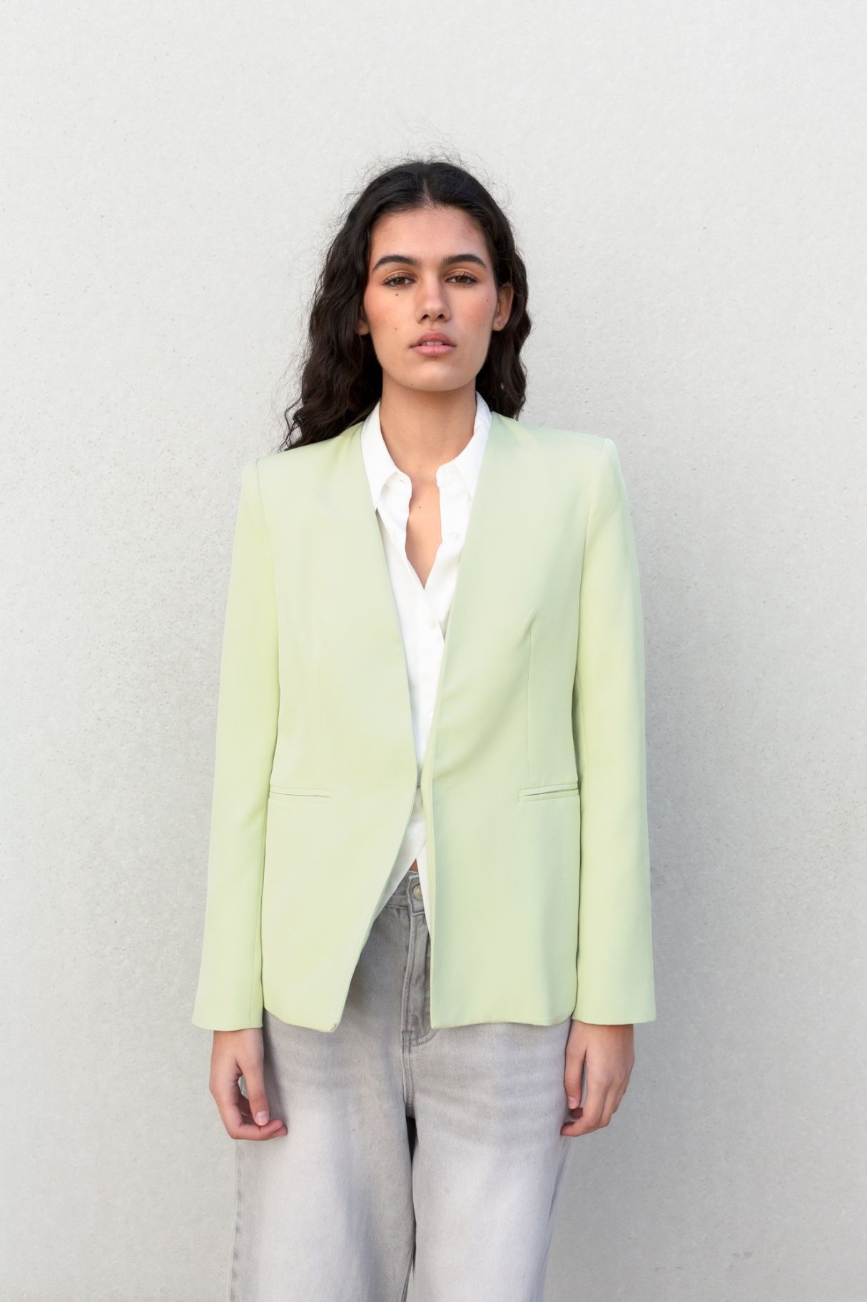 BLAZER OHNE KLAPPE