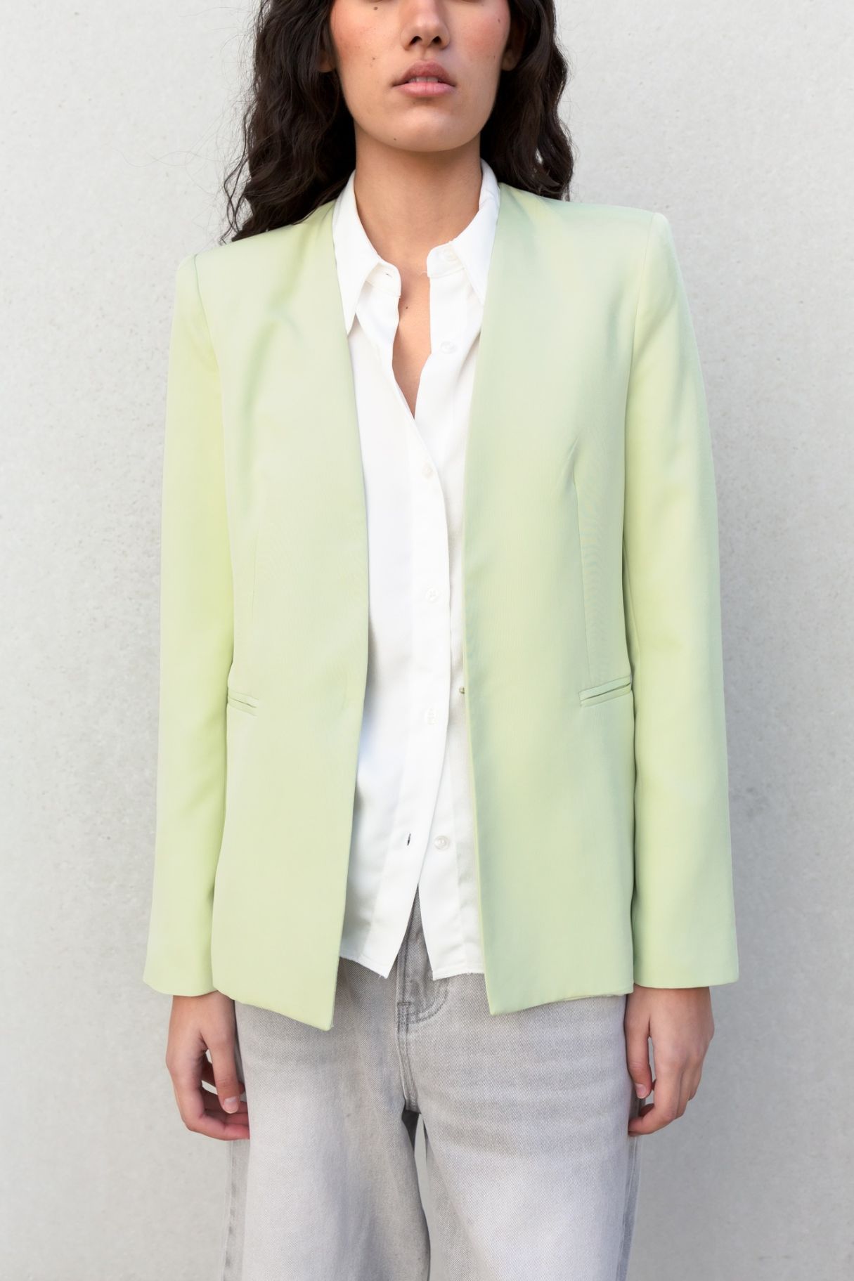 BLAZER OHNE KLAPPE