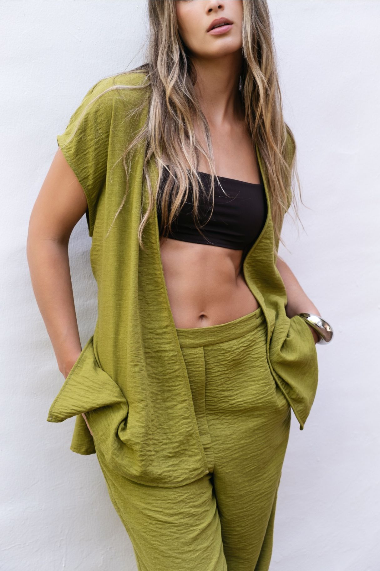 PANTALON FLUIDO CON ELASTICO